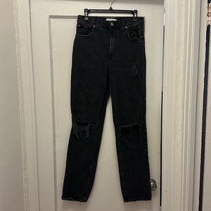 Abercrombie 90s Straight High Rise Jeans